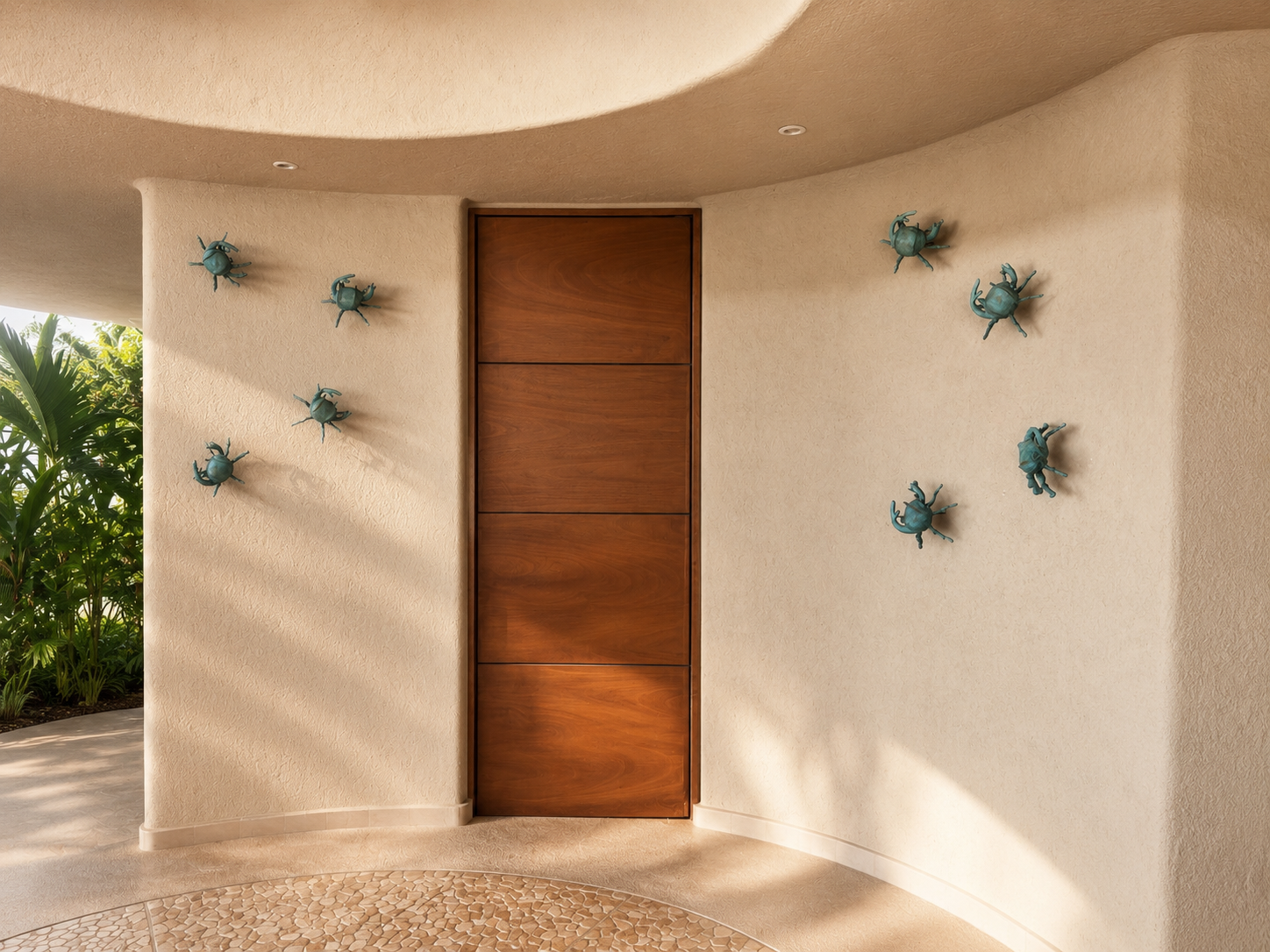 Escultura Cangrejo Pared
